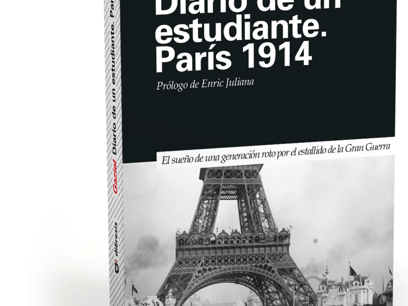LIBRO DIARIO DE UN ESTUDIANTE. PARÍS 1914.&nbsp;GAZIEL
